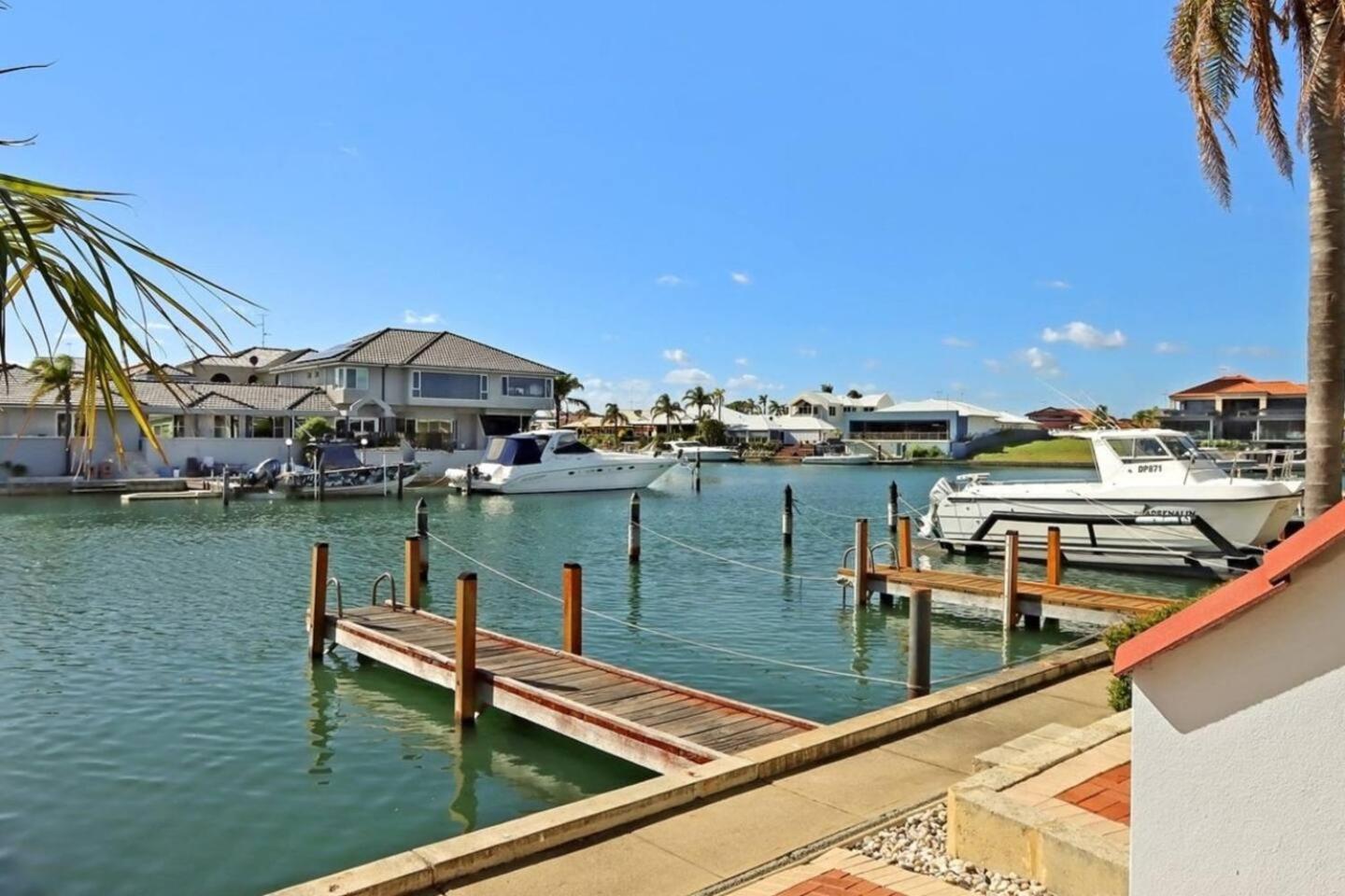 Dock Canal View-Jetty For Your Own Boat! Villa Mandurah Exterior photo